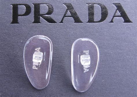 prada silicone nose pads|prada glasses replacement nose pads.